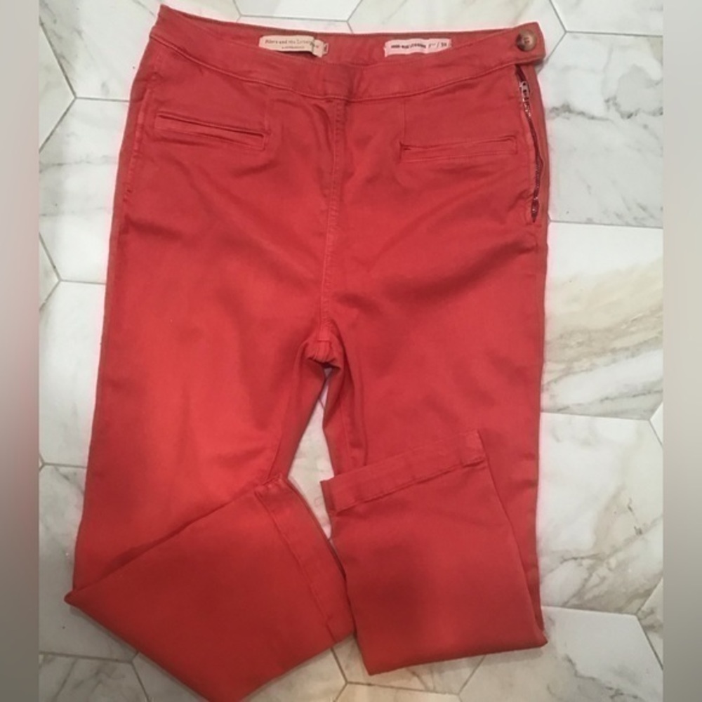 Anthropologie Pilcro and Press High Rise Leggings Size 32